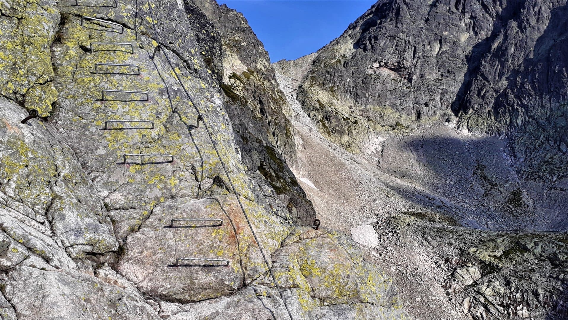 Priečne sedlo – via ferrata 2352m